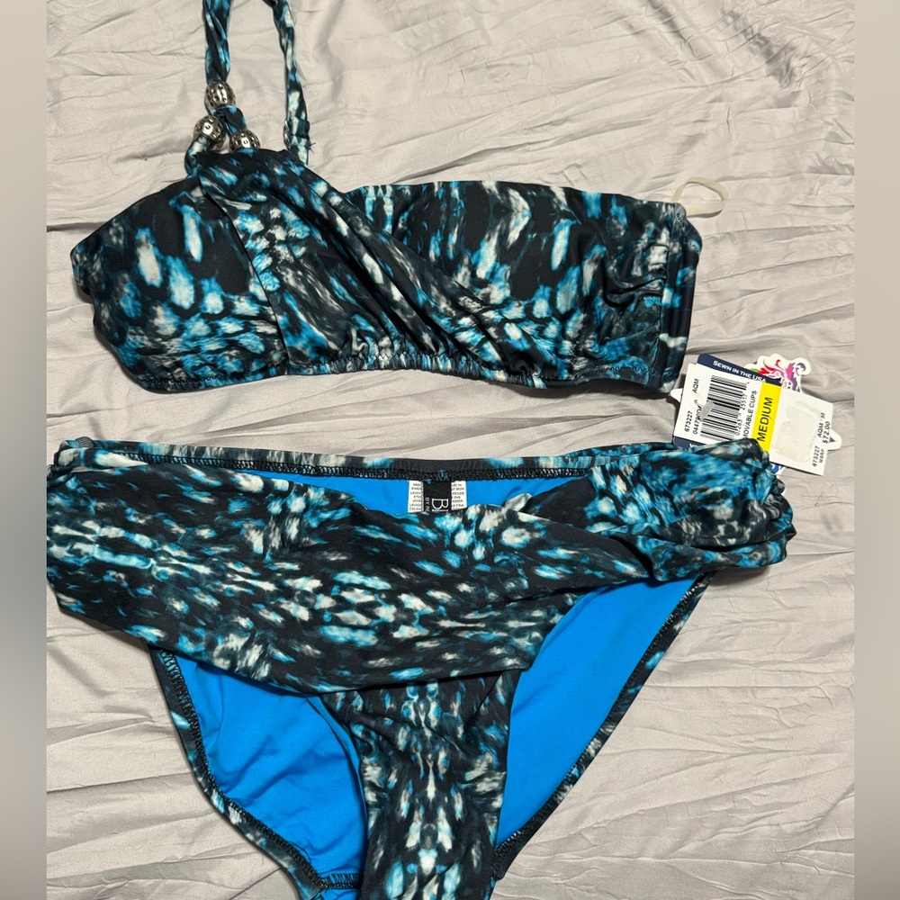 Becca one shoulder two piece bikini